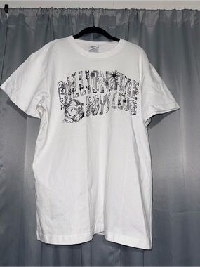 Billionaire Boys Club White Graphic Short Sleeve Tee